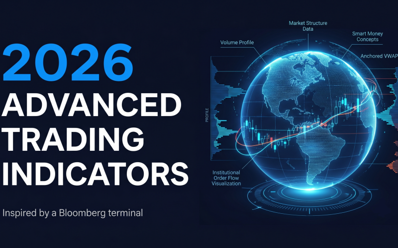 替代文字： 2026 年 TradingView 進階技術指標研究，包含 Market Structure、Volume Profile、Smart Money Concepts、Anchored VWAP 與訂單流分析視覺化
